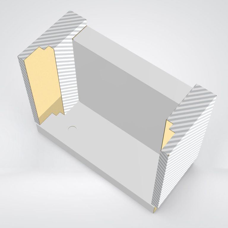 Insert design for monitor packaging